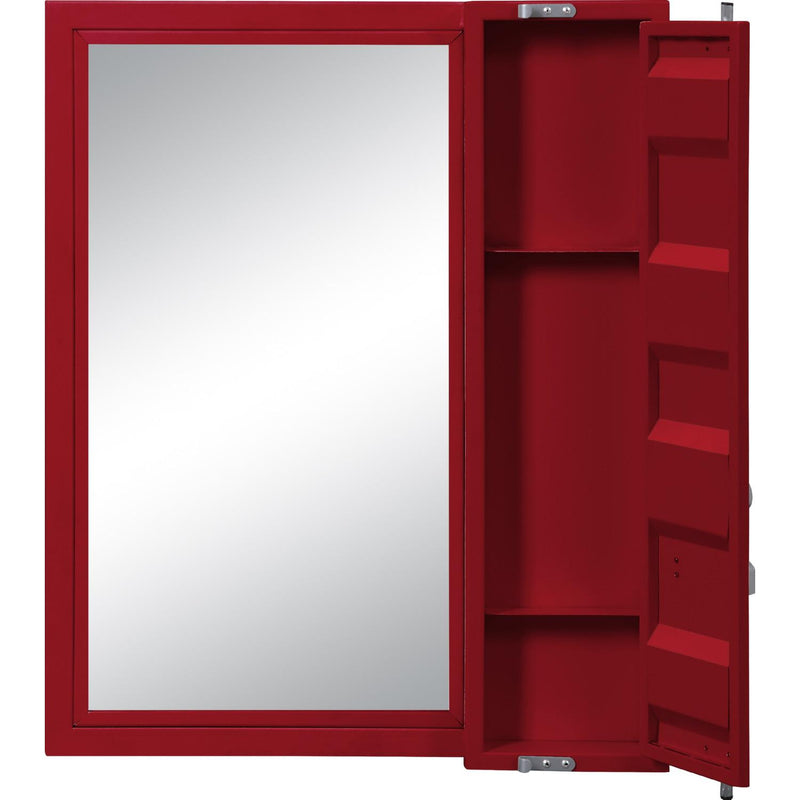 Acme Furniture Cargo 35952 Vanity Mirror - Red IMAGE 2