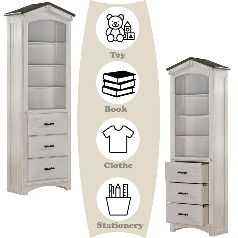 Acme Furniture Tree House 37168 Bookcase Cabinet IMAGE 8