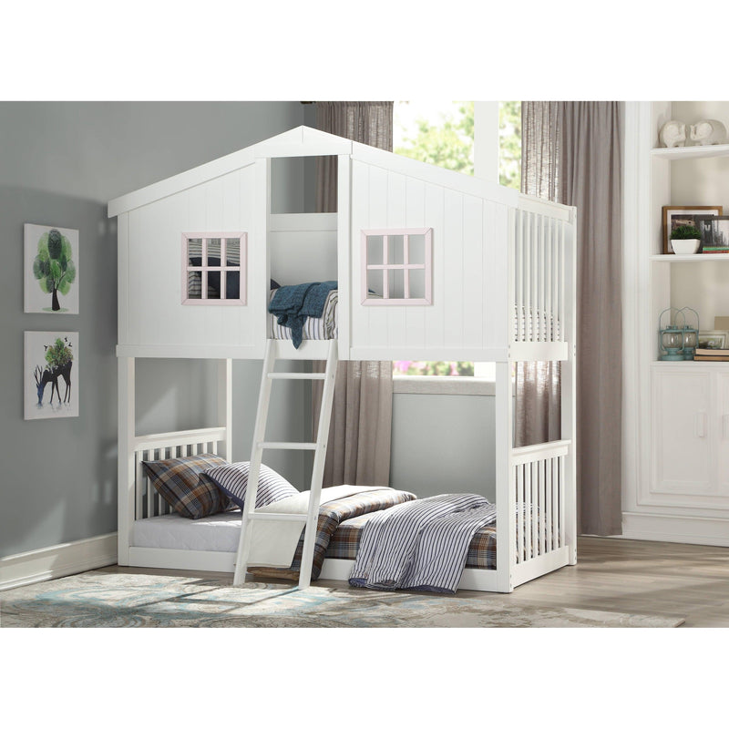 Acme Furniture Rohan Cottage 37410 Twin over Twin Bunk Bed IMAGE 4