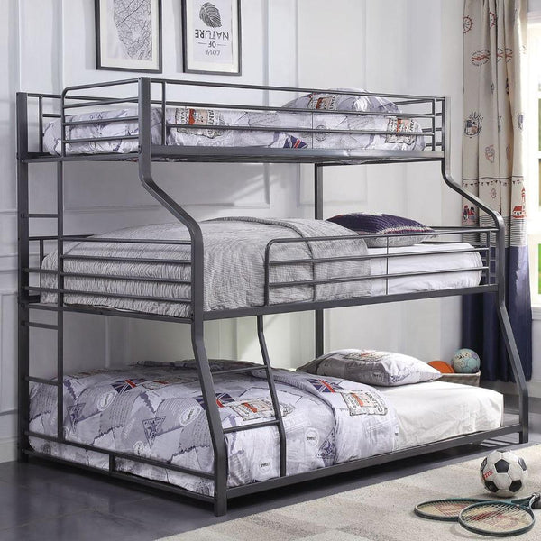 Acme Furniture Caius II 37450 Triple Bunk Bed IMAGE 1