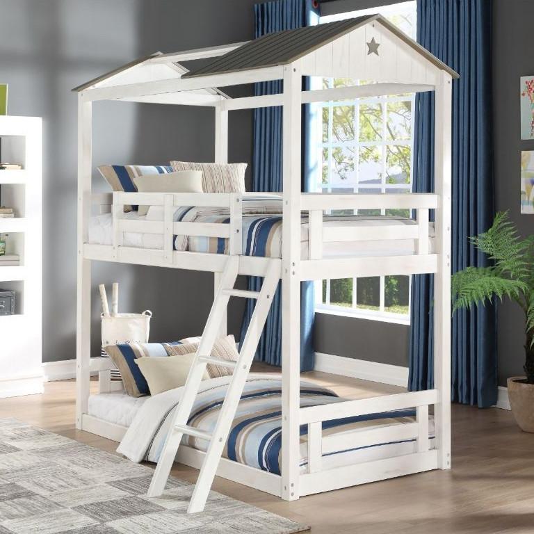 Acme Furniture Nadine Cottage 37665 Bunk Bed (Twin/Twin) IMAGE 1