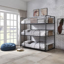 Acme Furniture Brantley 37820 Twin Triple Bunk Bed IMAGE 1