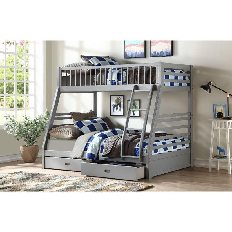 Acme Furniture Jason 37840 Twin Over Full Bunk Bed IMAGE 1