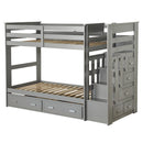 Acme Furniture Allentown 37870 Twin Over Twin Bunk Bed iwth Trundle & Storage IMAGE 2