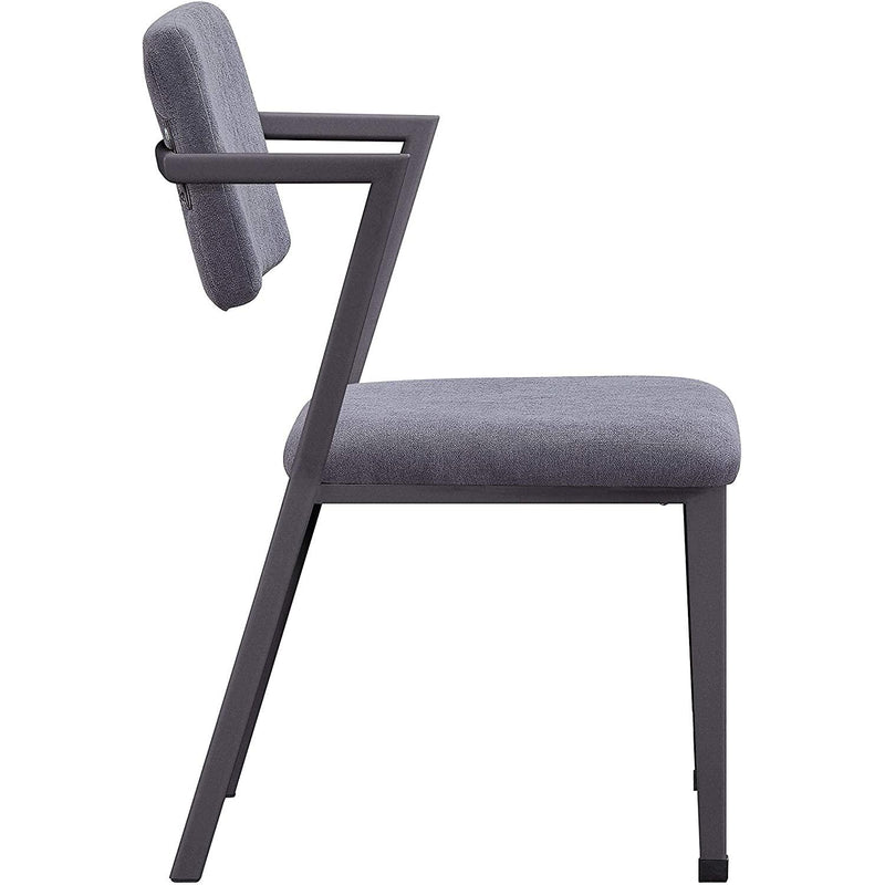 Acme Furniture Cargo 37898 Chair - Gunmetal IMAGE 3