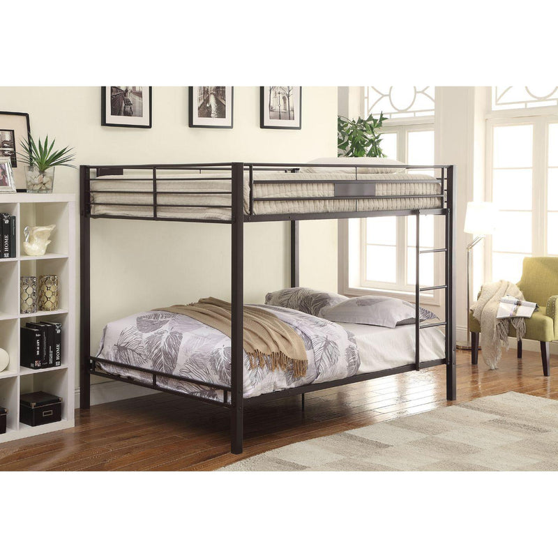 Acme Furniture Kaleb 38015 Queen Over Queen Bunk Bed IMAGE 2