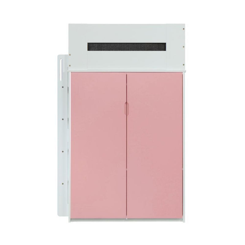 Acme Furniture Nerice 38040 Loft Bed - White & Pink IMAGE 7