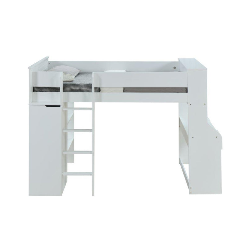 Acme Furniture Ragna 38060 Loft Bed - White IMAGE 2