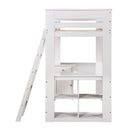 Acme Furniture Ambar 38065 Loft Bed - White IMAGE 4