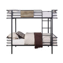 Acme Furniture Deliz 38130 Twin Over Twin Bunk Bed IMAGE 2