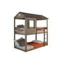 Acme Furniture Darlene 38140 Twin Over Twin Bunk Bed - Rustic Grey IMAGE 2