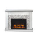 Acme Furniture Laksha Freestanding Electric Fireplace 90522 IMAGE 2