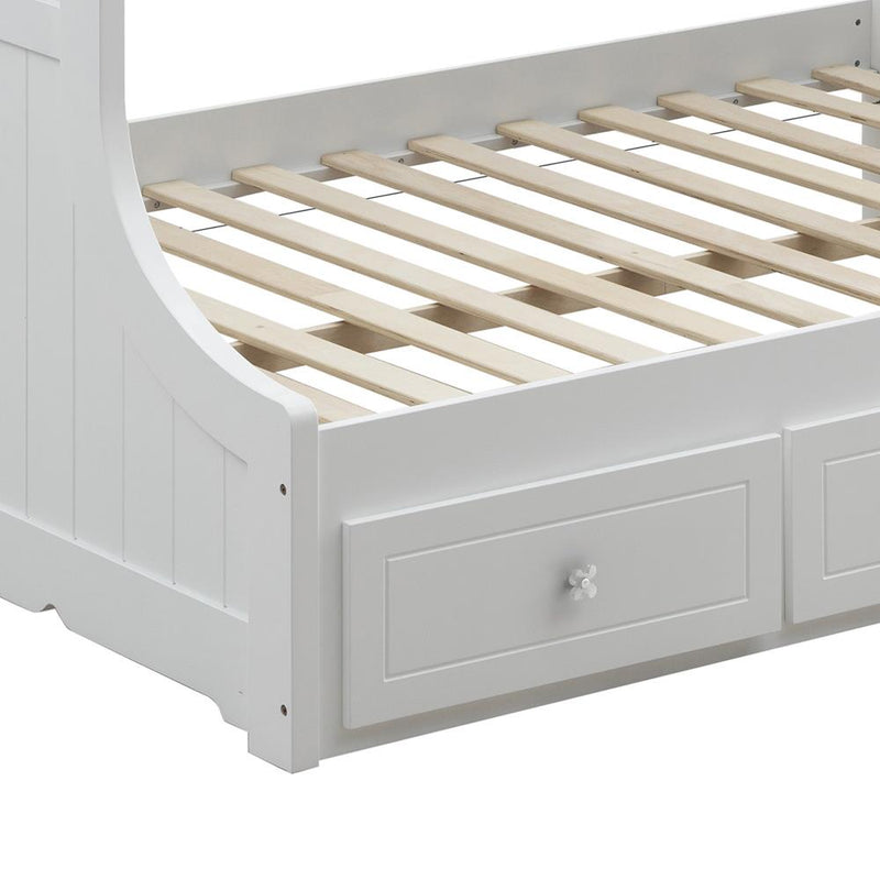 Acme Furniture Meyer 38150 Twin/Full Bunk Bed with Storage IMAGE 4