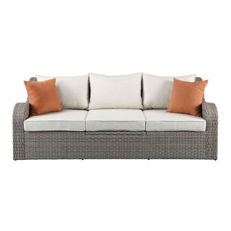 Acme Furniture Salena 45010 Patio Sectional & 2 Ottomans IMAGE 1