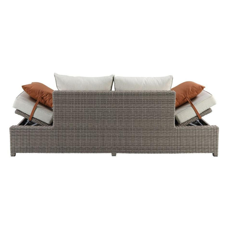 Acme Furniture Salena 45015 Patio Sofa & 2 Ottomans IMAGE 6