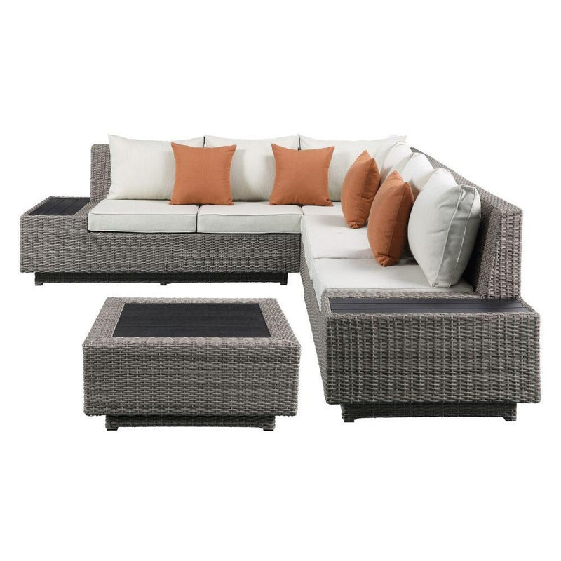 Acme Furniture Salena 45020 Patio Sectional & Cocktail Table IMAGE 5