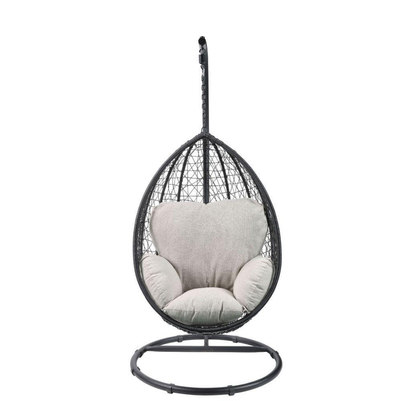 Acme Furniture Simona 45030 Patio Swing Chair with Stand IMAGE 1