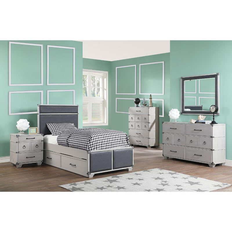 Acme Furniture Orchest 36120T/36123 Twin Bed with Trundle IMAGE 4