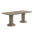 Acme Furniture Gabrian Dining Table with Pedestal Base 60170 IMAGE 2