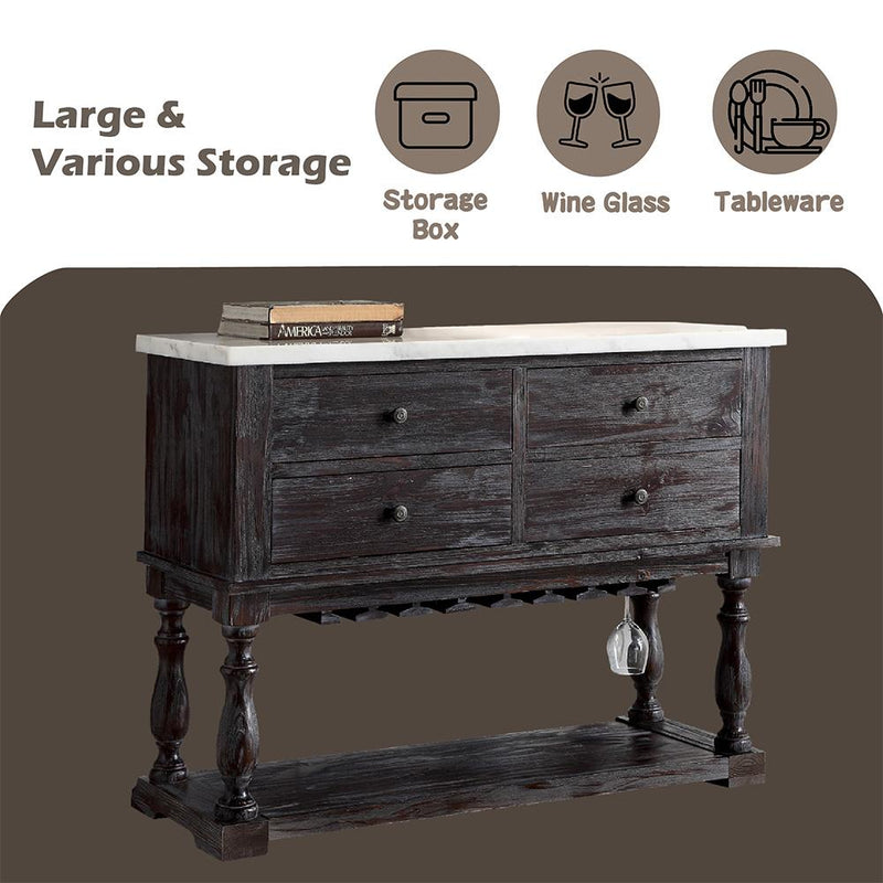 Acme Furniture Gerardo 60824 Server IMAGE 4