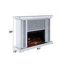 Acme Furniture Noralie 90457 Fireplace IMAGE 7