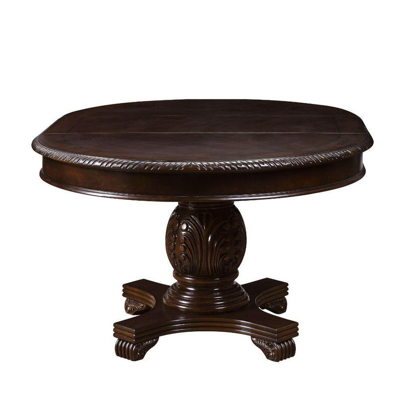 Acme Furniture Round Chateau De Ville Dining Table with Pedestal Base 64175 IMAGE 3