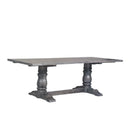 Acme Furniture Leventis Dining Table with Trestle Base 66180 IMAGE 1