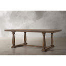 Acme Furniture Bernard Dining Table with Trestle Base 66185 IMAGE 2