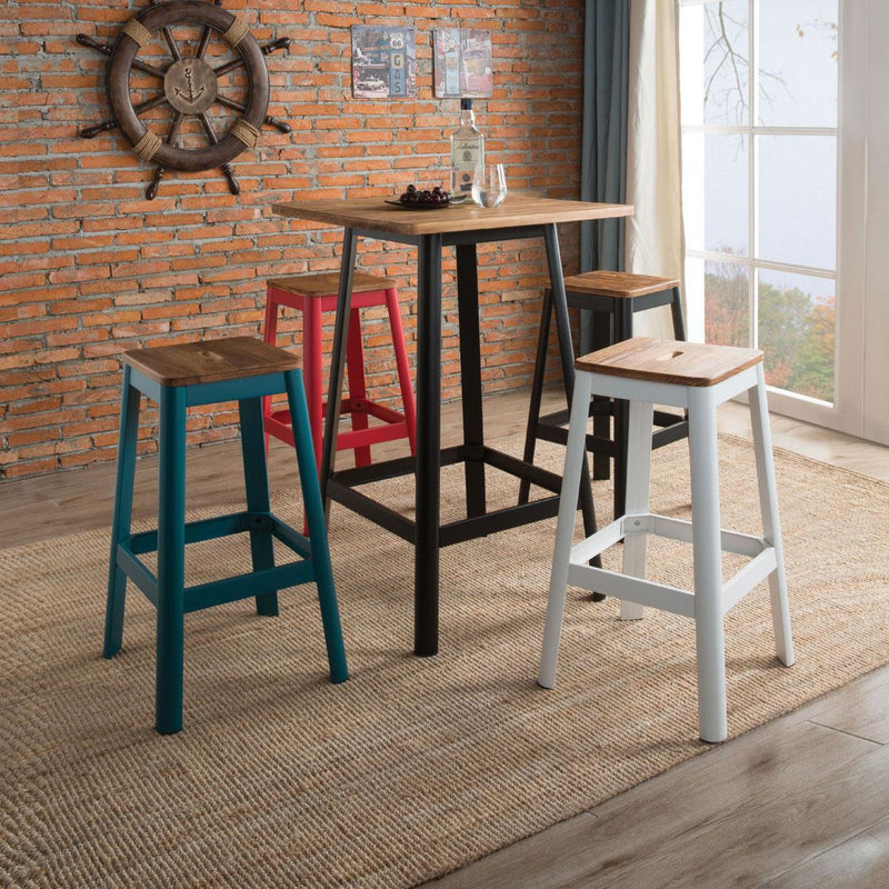 Acme Furniture Jacotte Pub Height Stool 72333 IMAGE 4