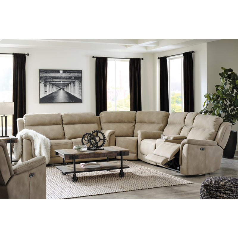 Signature Design by Ashley Next-Gen DuraPella Power Reclining Fabric Loveseat with Console 5930218 IMAGE 15