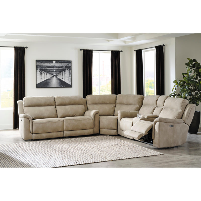 Signature Design by Ashley Next-Gen DuraPella Power Reclining Fabric Loveseat with Console 5930218 IMAGE 16