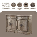Acme Furniture Northville 66925 Server with Marble Top IMAGE 3