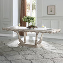 Acme Furniture Gorsedd Dining Table with Pedestal Base 67440 IMAGE 1