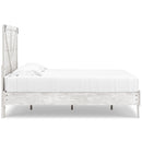  Signature Design by Ashley Shawburn EB4121B2 Full Crossbuck Panel Platform Bed IMAGE 3