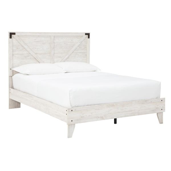 Signature Design by Ashley Shawburn Queen Panel Bed EB4121-157/EB4121-113 IMAGE 1