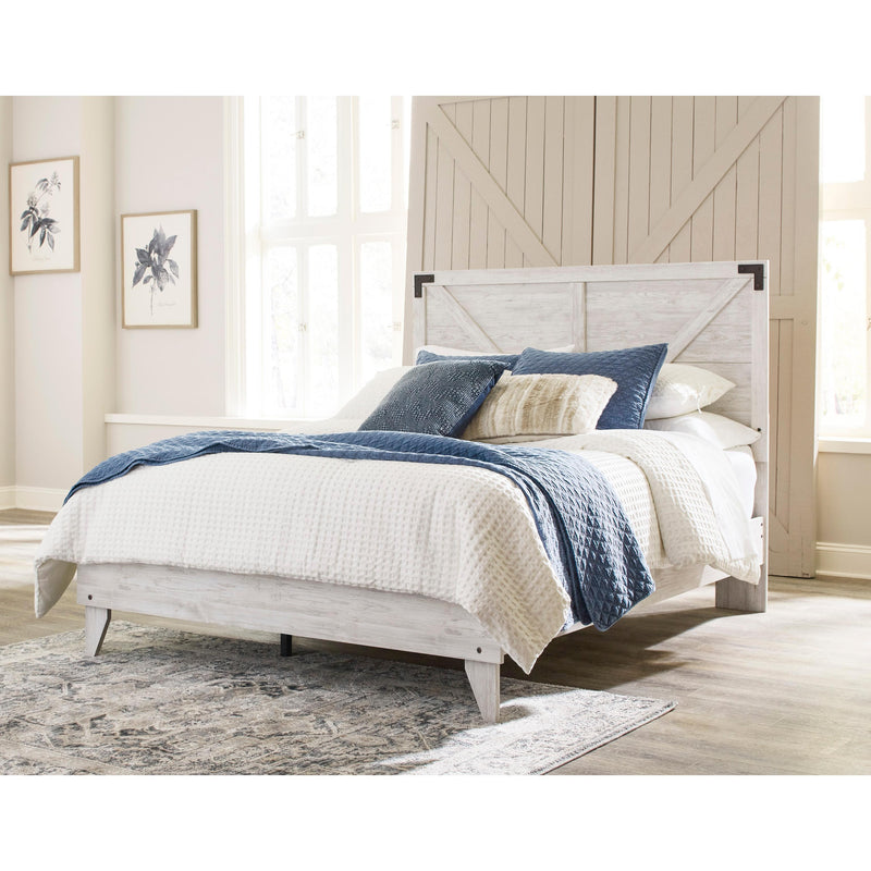 Signature Design by Ashley Shawburn Queen Panel Bed EB4121-157/EB4121-113 IMAGE 6