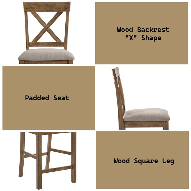Acme Furniture Martha II 70832 Counter Height Chair IMAGE 8