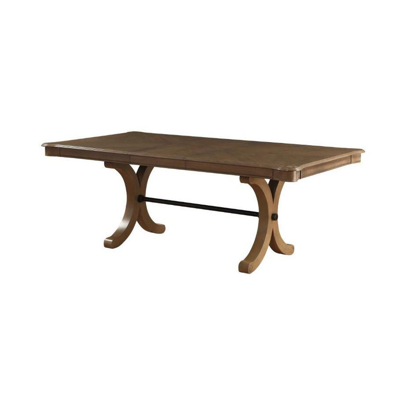 Acme Furniture Harald Dining Table with Trestle Base 71765 IMAGE 2