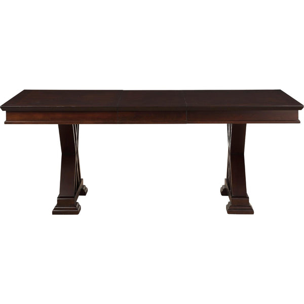 Acme Furniture Katrien Dining Table with Pedestal Base 71855 IMAGE 1