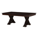 Acme Furniture Katrien Dining Table with Pedestal Base 71855 IMAGE 2