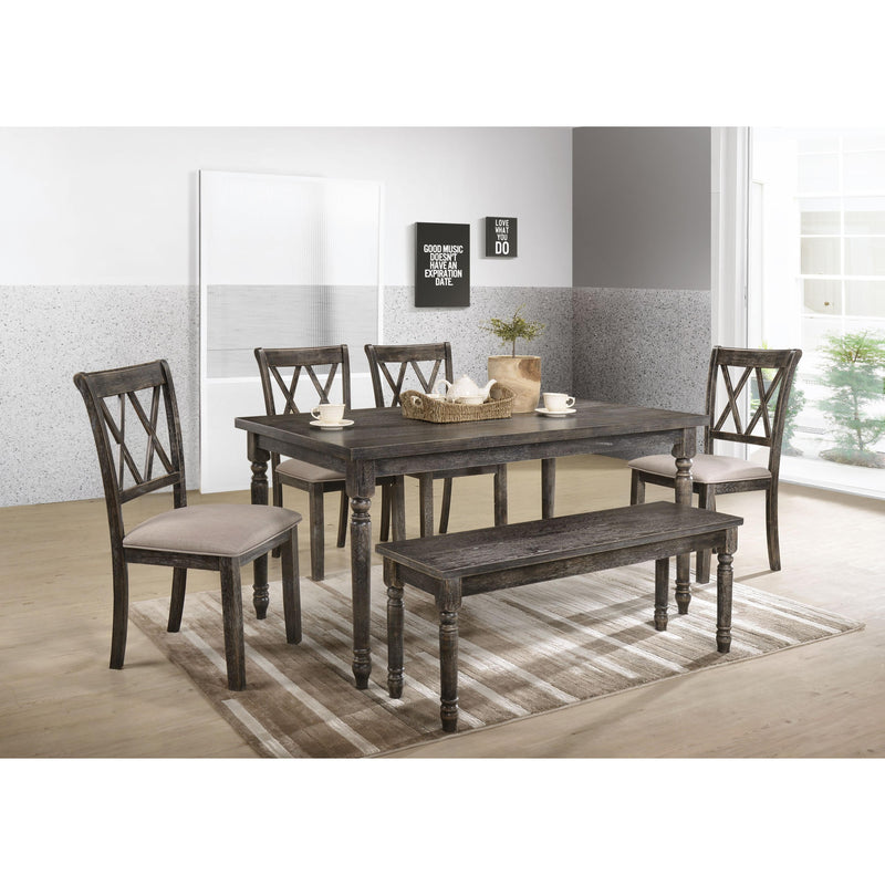 Acme Furniture Claudia II Dining Table 71880 IMAGE 5