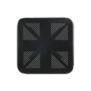 Acme Furniture Square Olson Dining Table with Metal Top and Pedestal Base 72095 IMAGE 7