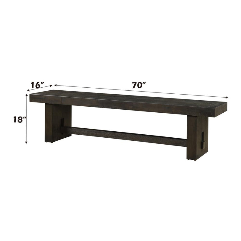 Acme Furniture Haddie 72213 Bench IMAGE 2