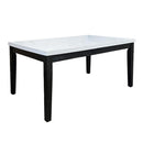 Acme Furniture Nolan Dining Table with Marble Top 72850 IMAGE 2