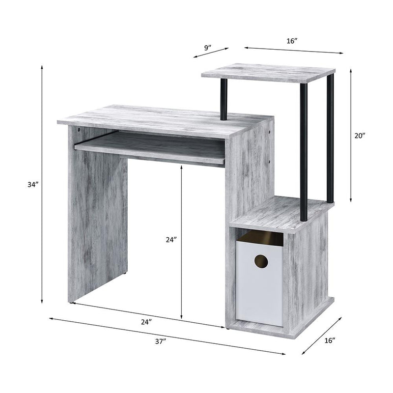 Acme Furniture Lyphre 92762 Computer Desk IMAGE 6