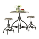Acme Furniture Fatima 3 pc Counter Height Dinette 73125 IMAGE 1