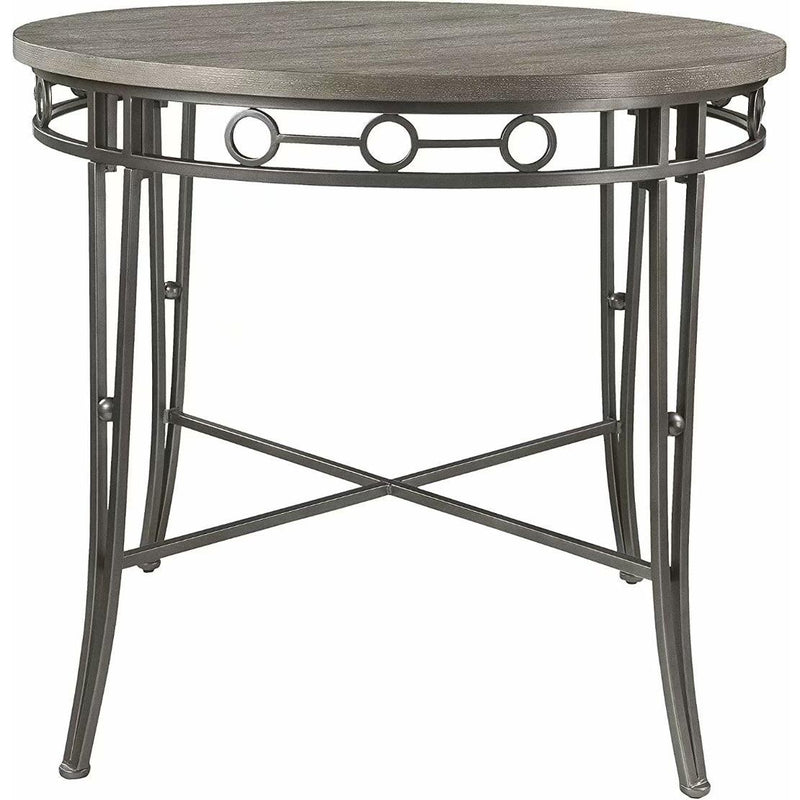 Acme Furniture Round Landis Counter Height Dining Table 73180 IMAGE 1