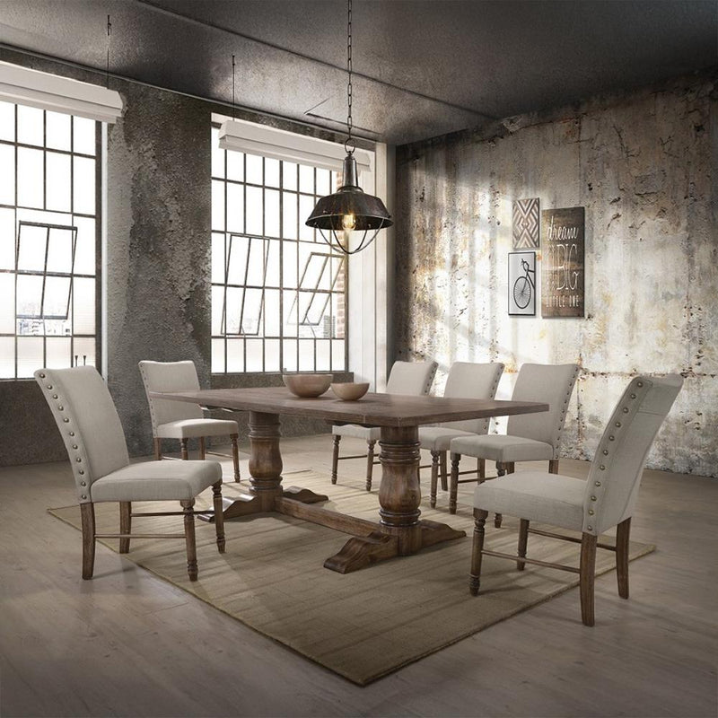 Acme Furniture Leventis 74655 Dining Table IMAGE 7
