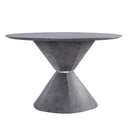 Acme Furniture Round Ansonia Dining Table with Pedestal Base 77830 IMAGE 2