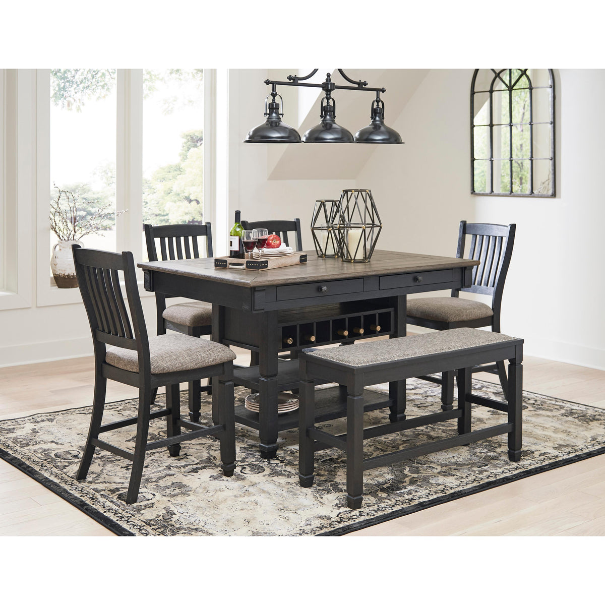 Signature Design by Ashley Tyler Creek D736-09 Double Counter Upholste